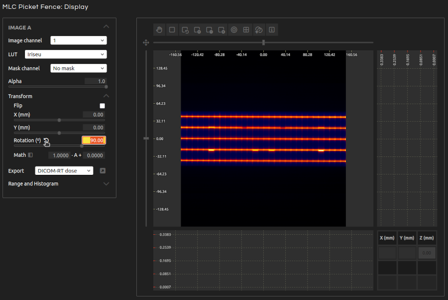 Picket Fence: prepare the image